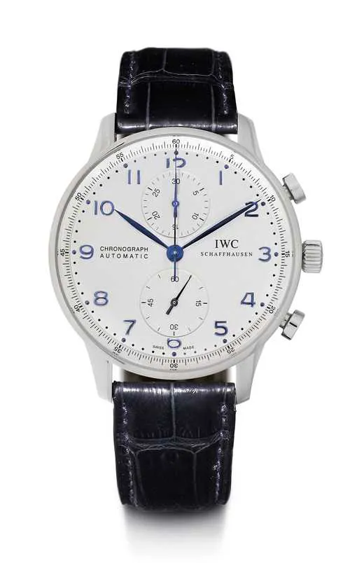 IWC Portuguese Chronograph IW3714 41mm Stainless steel Silver