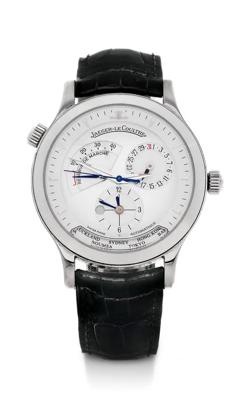 Jaeger-LeCoultre Georaphique 142.8.92 38mm Stainless steel White