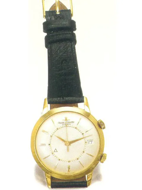 Jaeger-LeCoultre Memovox 855 35mm Yellow gold Silver