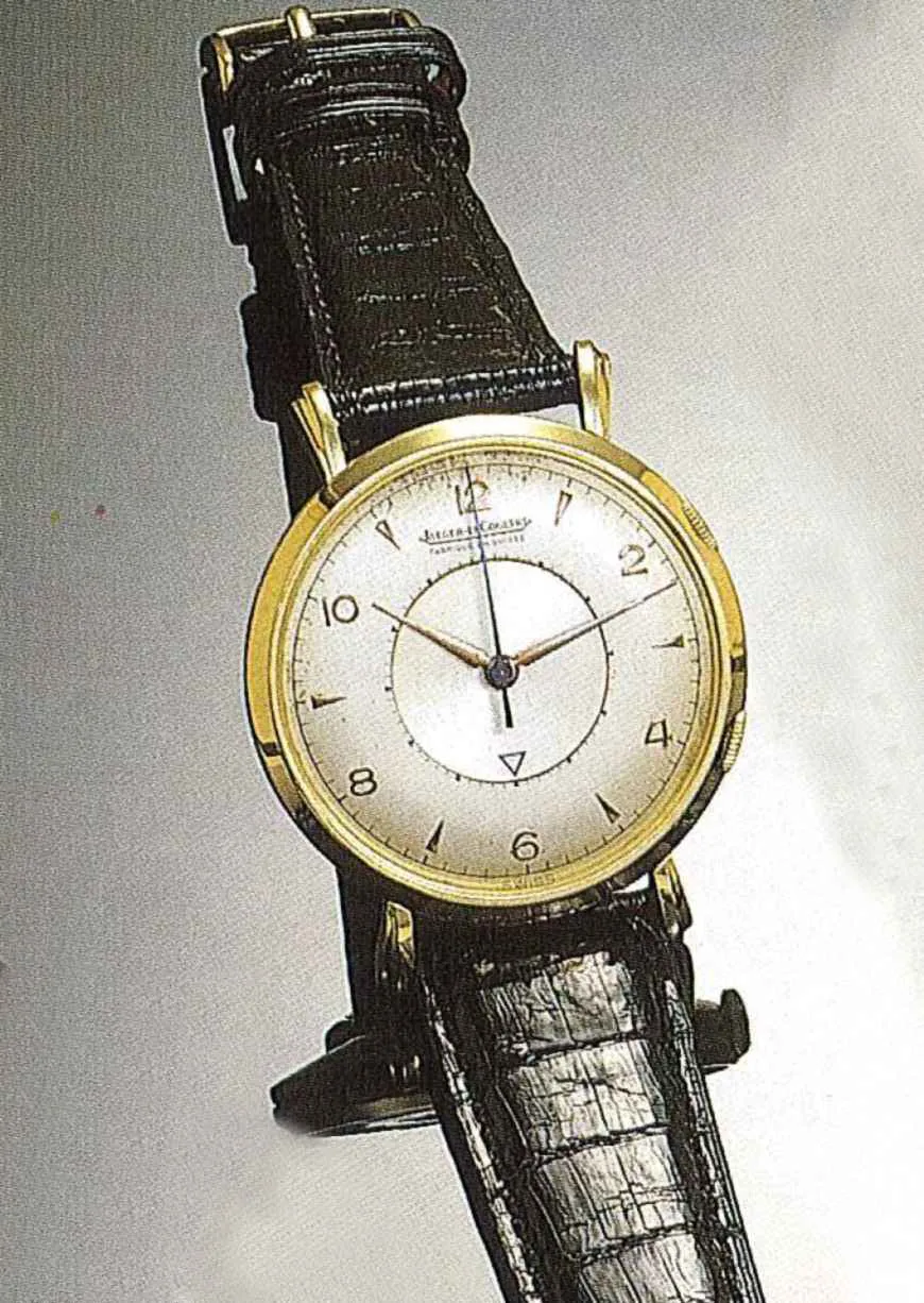 Jaeger-LeCoultre Memovox 35mm Yellow gold Silver