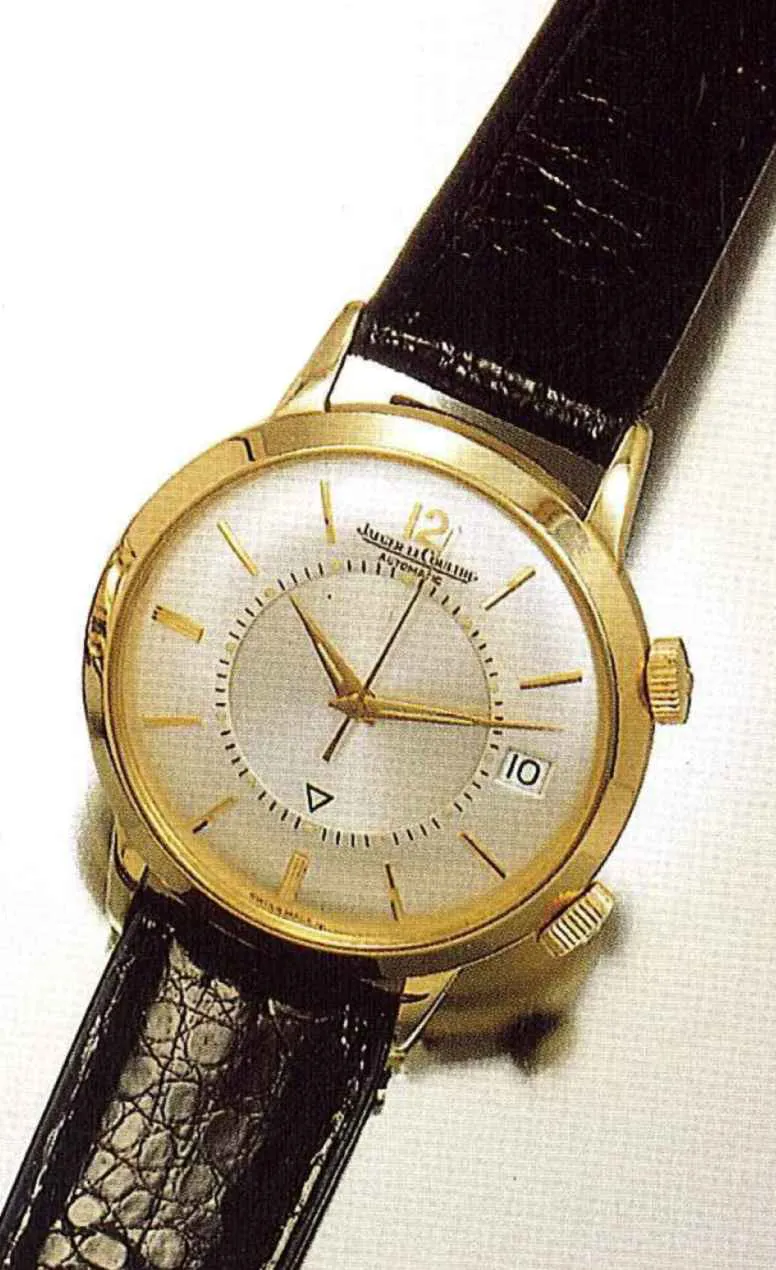 Jaeger-LeCoultre Memovox 37mm 18k yellow gold Silver