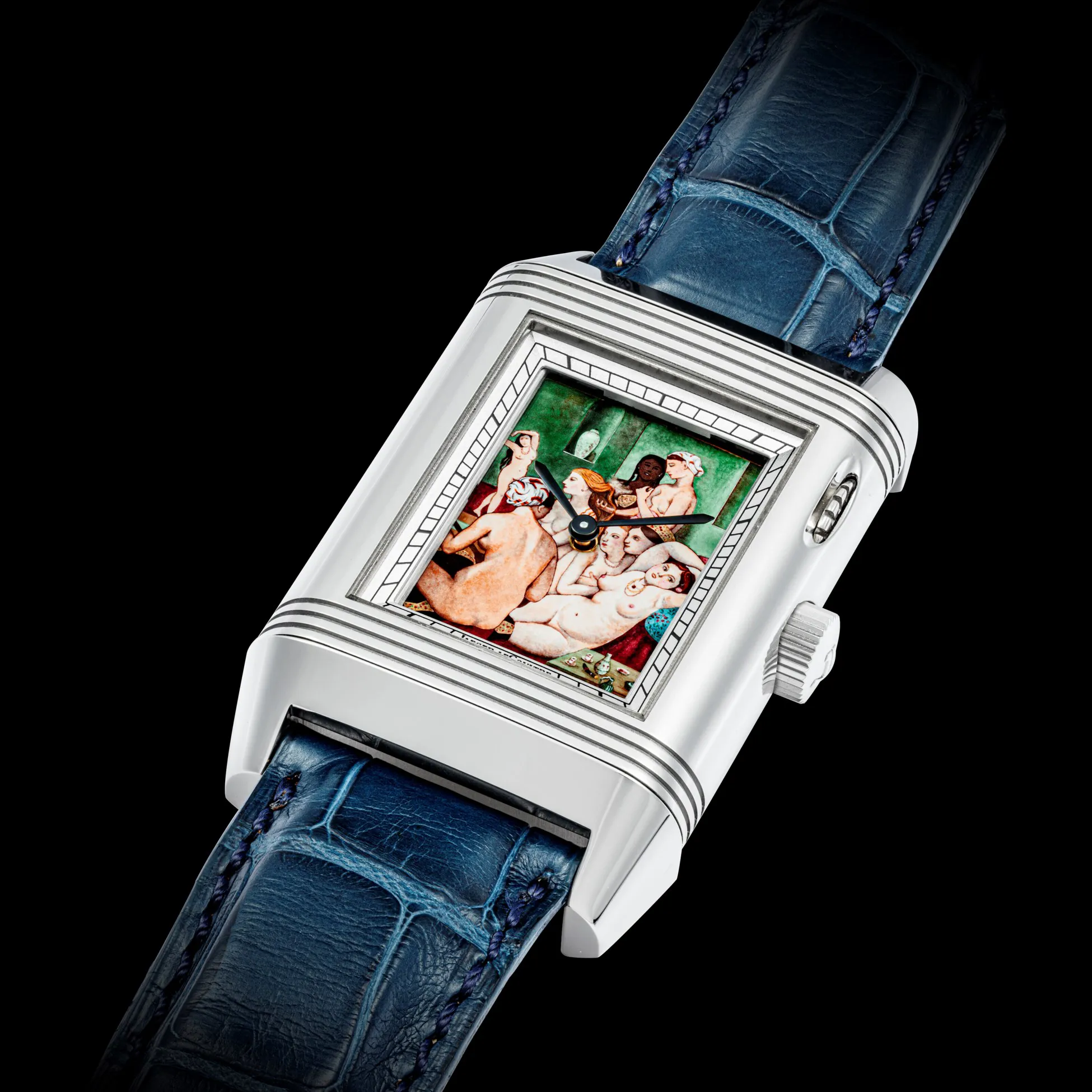 Jaeger-LeCoultre Reverso 246.6.79 29mm Platinum Enamel 1