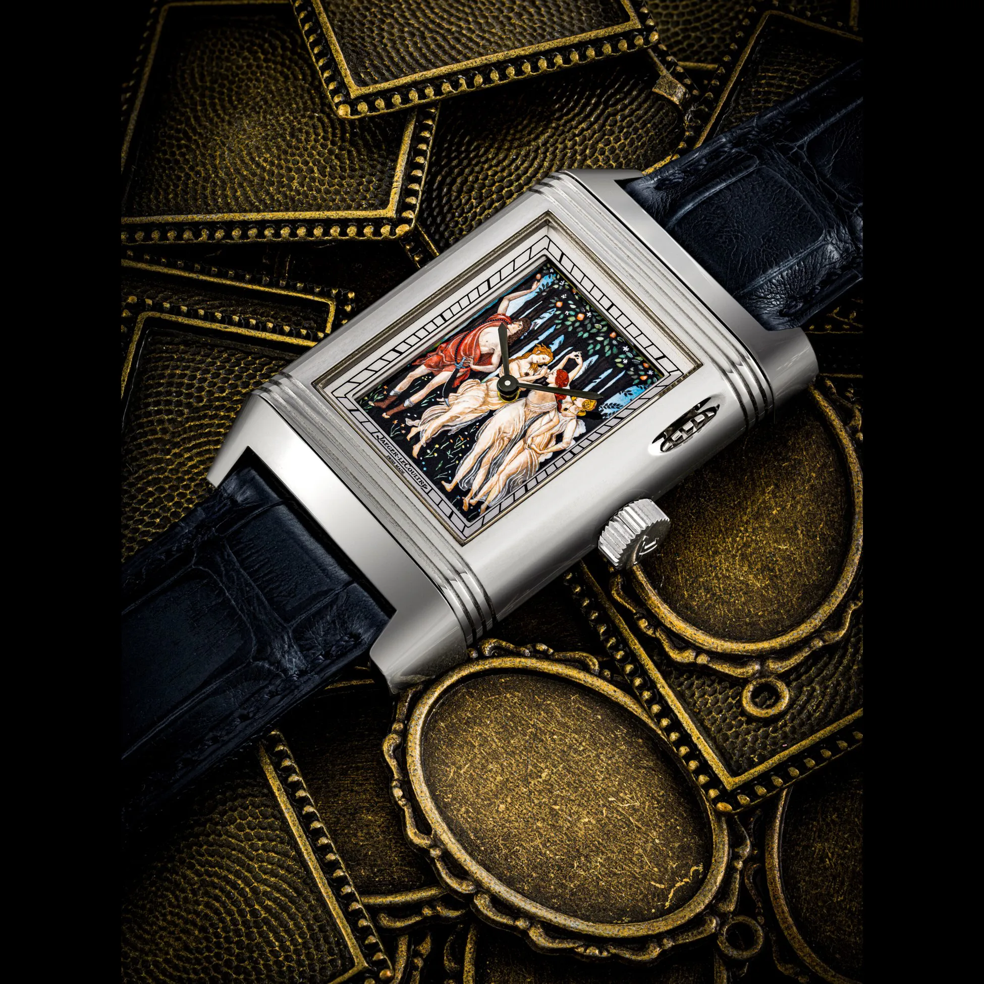 Jaeger-LeCoultre Reverso 246.6.79 29mm Platinum Enamel