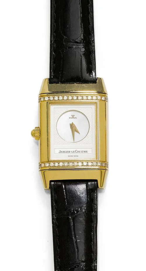 Jaeger-LeCoultre Reverso 266.1.44 23mm Yellow gold Mother-of-pearl