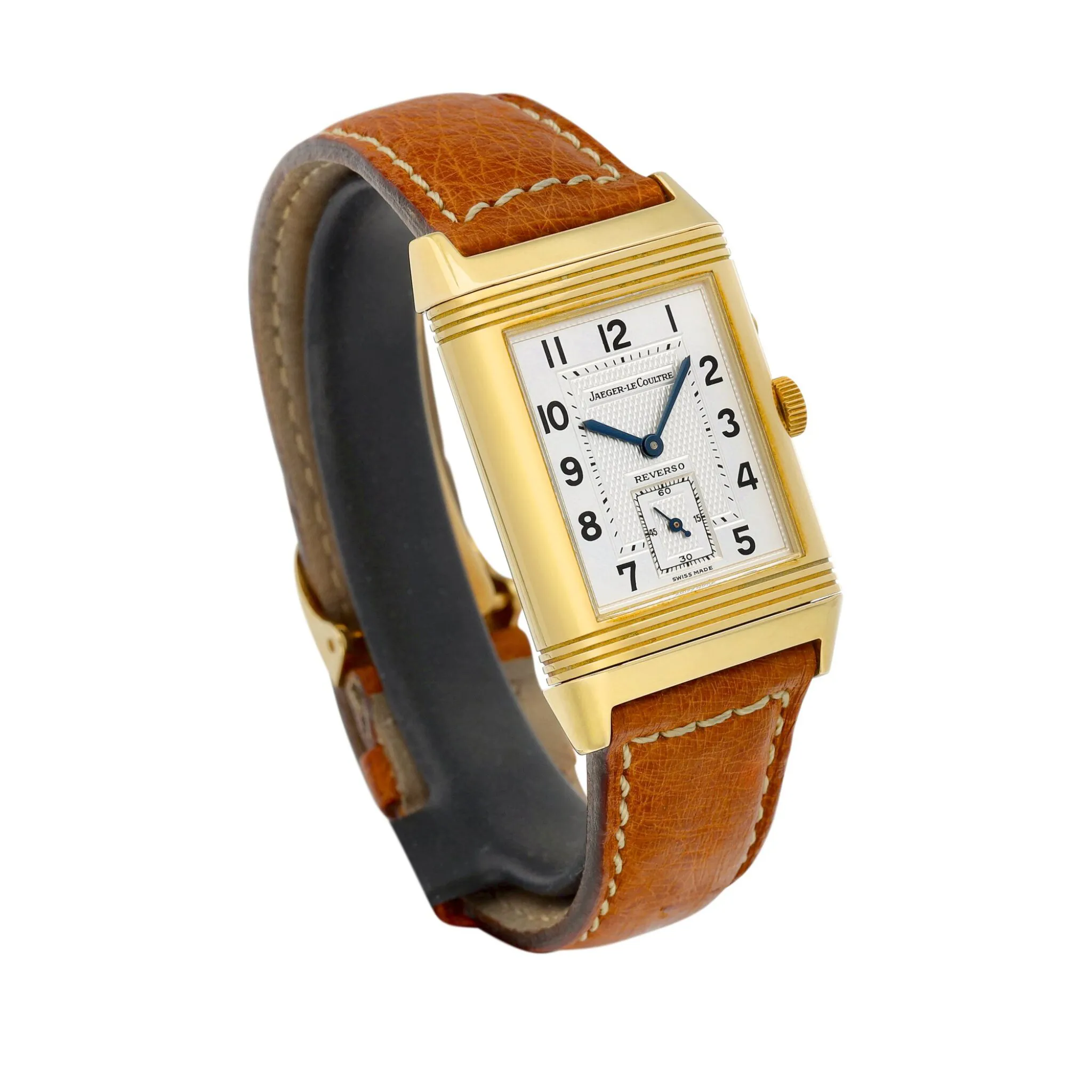 Jaeger-LeCoultre Reverso 270.1.54 26mm Yellow gold Silver 3