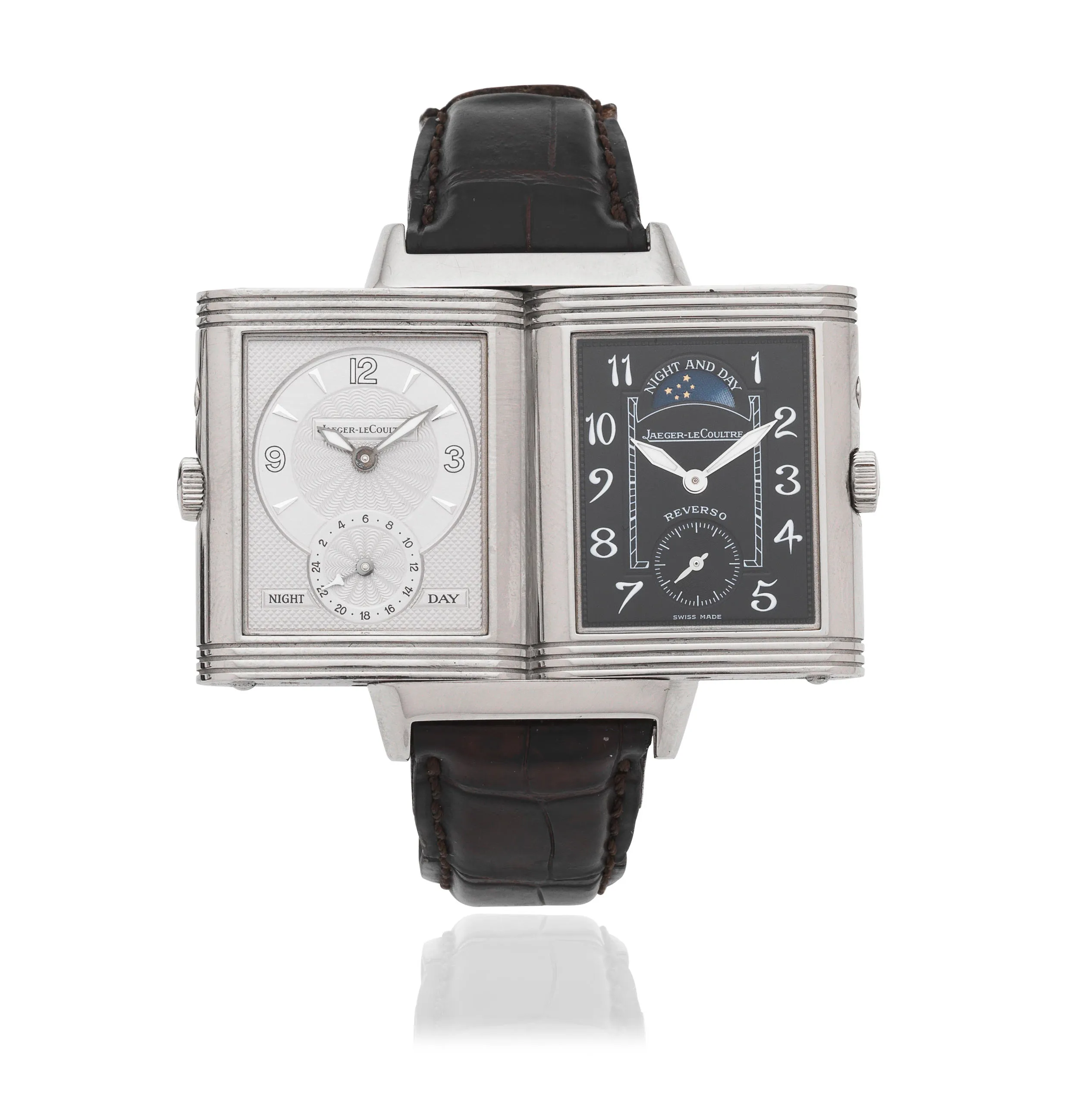 Jaeger-LeCoultre Reverso 270.3.54 26mm White gold Black