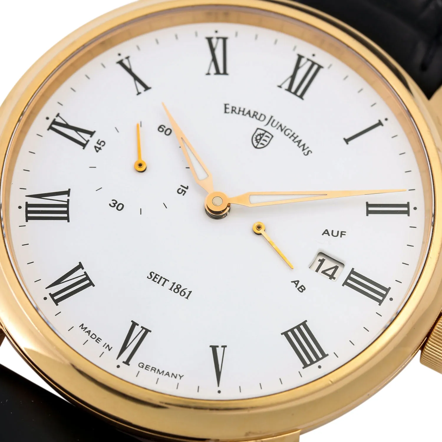 Junghans 028/9725.00 42mm Yellow gold White 4