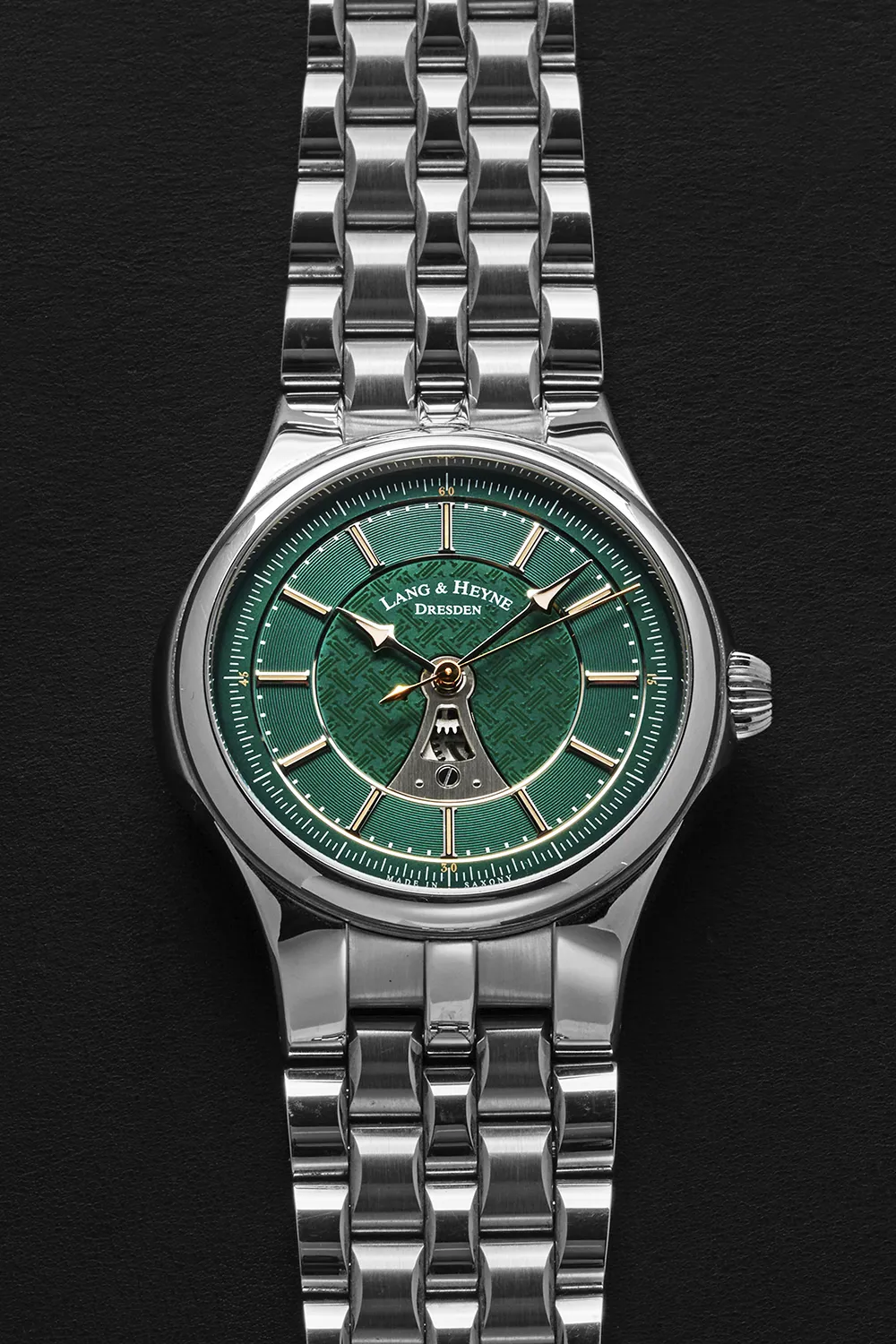 Lang & Heyne Hektor Hektor 40mm Stainless steel Green