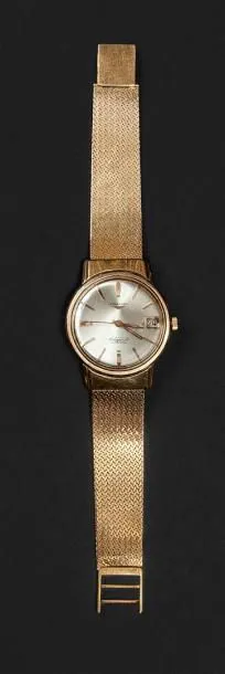 Longines Conquest 35mm Yellow gold Silver