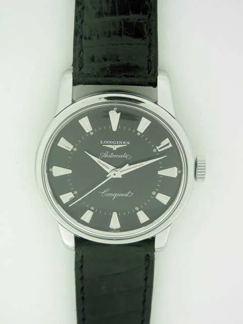 Longines Conquest 35mm Stainless steel Green