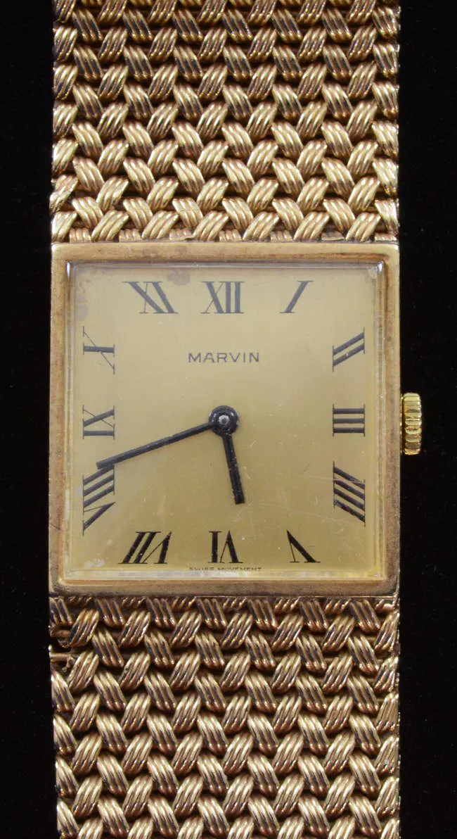 Marvin Yellow gold Champagne