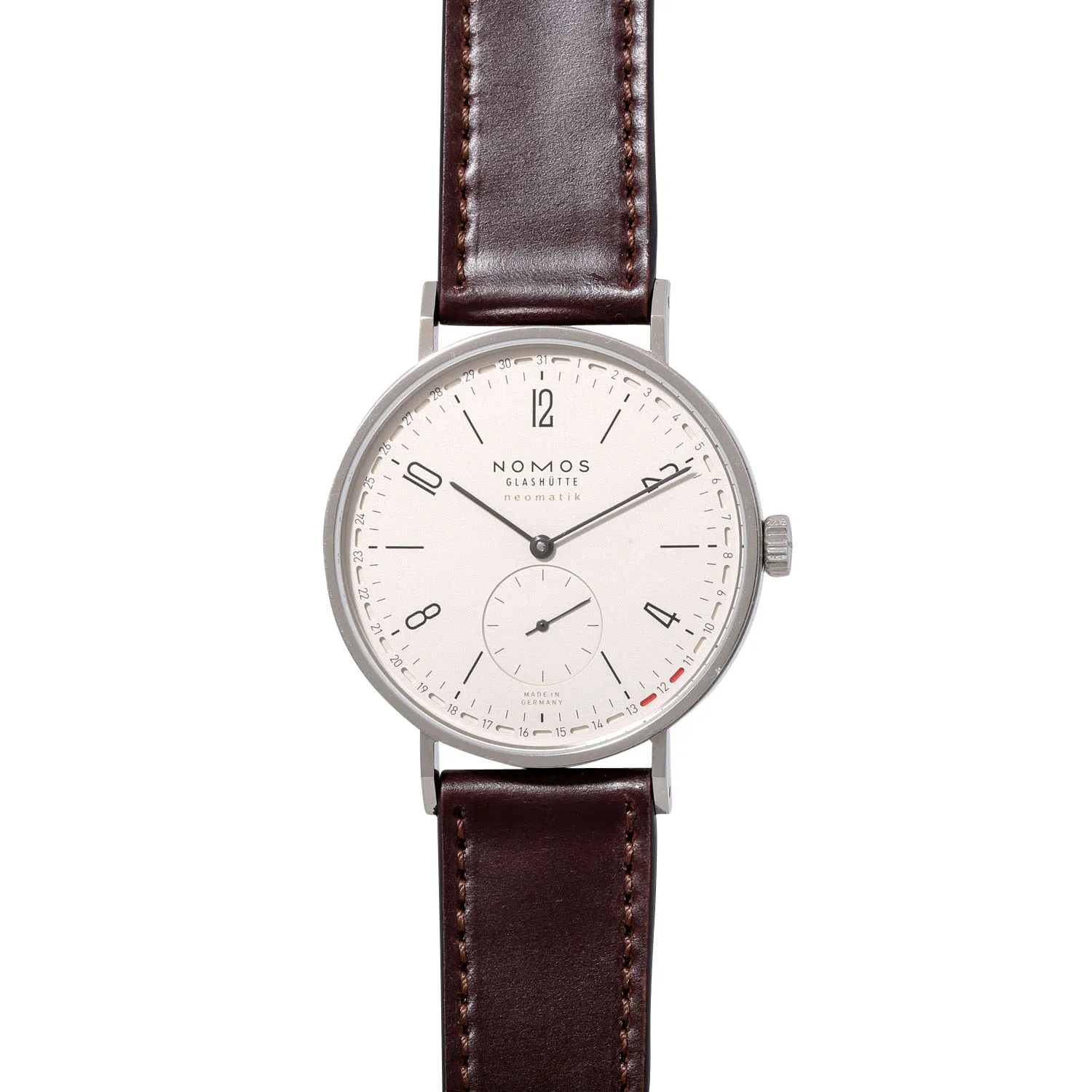 NOMOS Tangente 633 40mm Stainless steel White