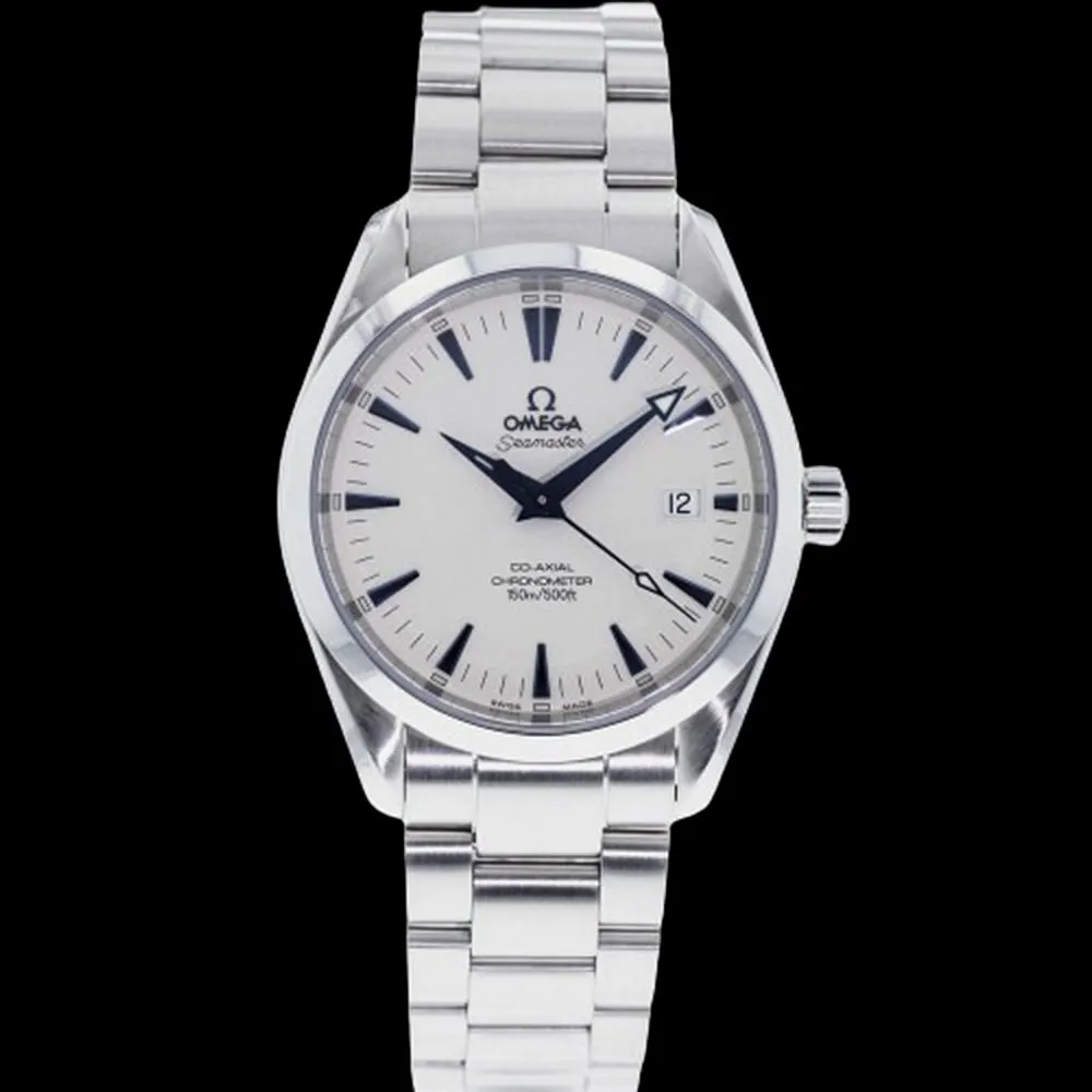 Omega Aqua Terra 39mm Stainless steel White