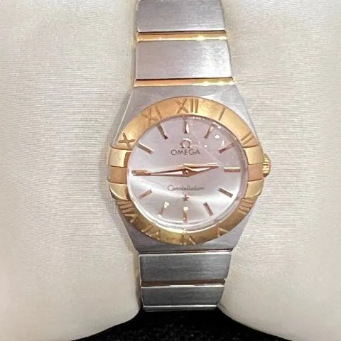 Omega Constellation 123.20.24.60.02.001 24mm Gold/steel Silver