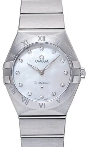 Omega Constellation Quartz 131.10.28.60.55.001 28mm Stainless steel White