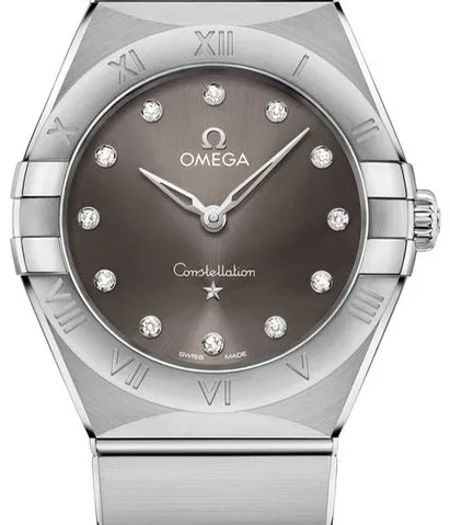 Omega Constellation 131.10.28.60.56.001 28mm Stainless steel Gray