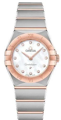 Omega Constellation 131.20.25.60.55.001 25mm Yellow gold and Stainless steel White