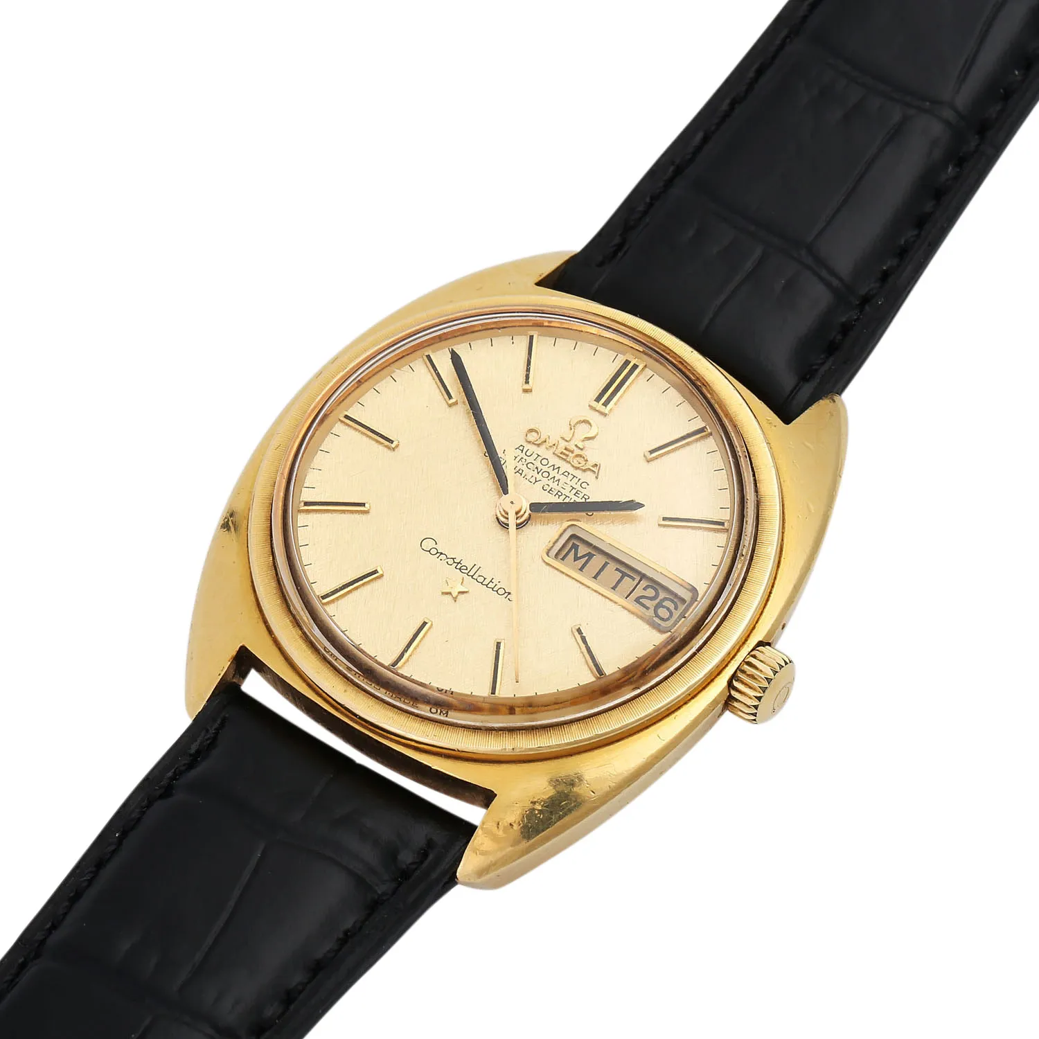 Omega Constellation 168.019 Yellow gold Champagne 3