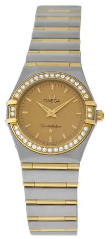 Omega Constellation 895 1201 25mm Gold/steel Mother-of-pearl