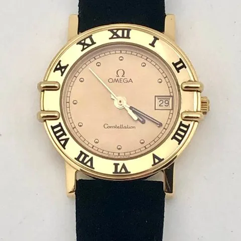 Omega Constellation Ladies 25mm Yellow gold Bronze