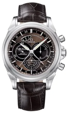 Omega De Ville Co-Axial 422.13.44.52.13.001 44mm Stainless steel Brown