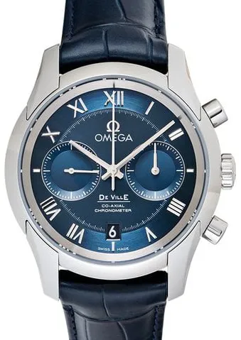 Omega De Ville Co-Axial 431.13.42.51.03.001 42mm Stainless steel Blue