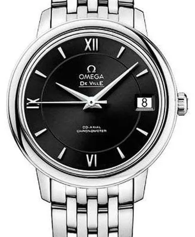 Omega De Ville Prestige 424.10.37.20.01.001 27.5mm Stainless steel Black