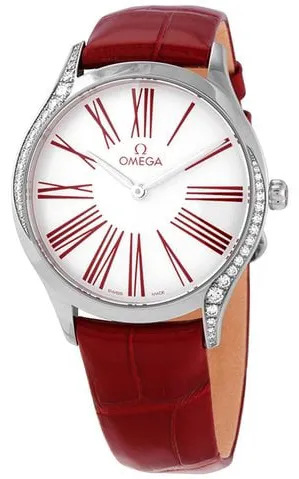 Omega De Ville 428.18.36.60.04.002 36mm Stainless steel White