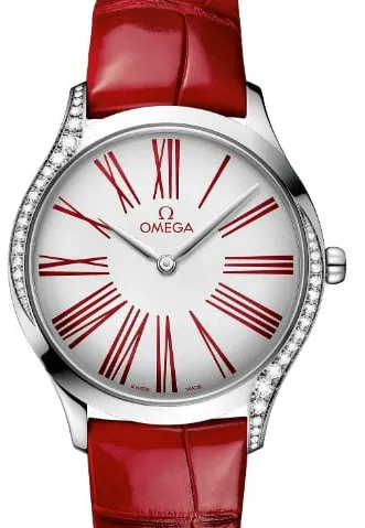 Omega De Ville 428.18.36.60.04.002 36mm Stainless steel White