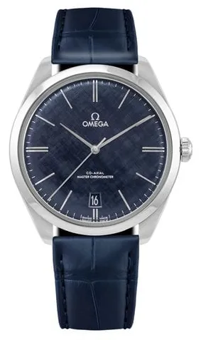 Omega De Ville 435.13.40.21.03.001 40mm Stainless steel Blue