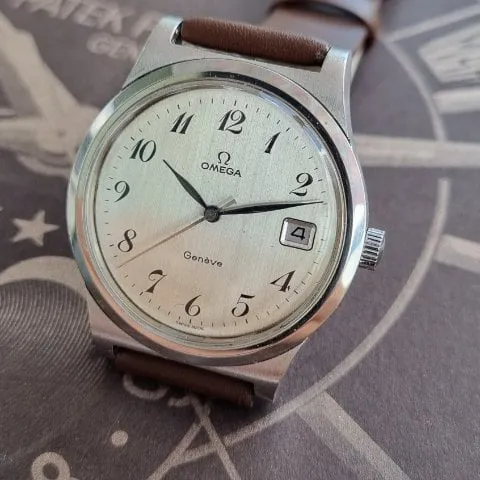 Omega Genève 136.0102 36mm Steel Silver