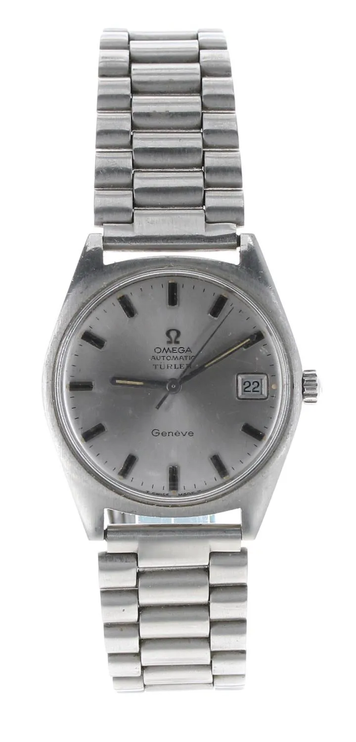 Omega 166.041 34mm Stainless steel Silver