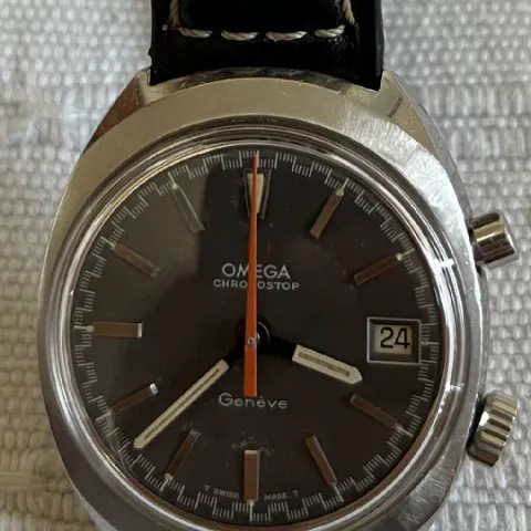 Omega Genève 146.009 10mm Steel Grey