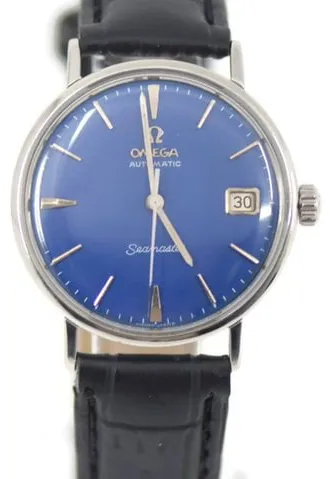 Omega Seamaster 14770 34mm Stainless steel Blue