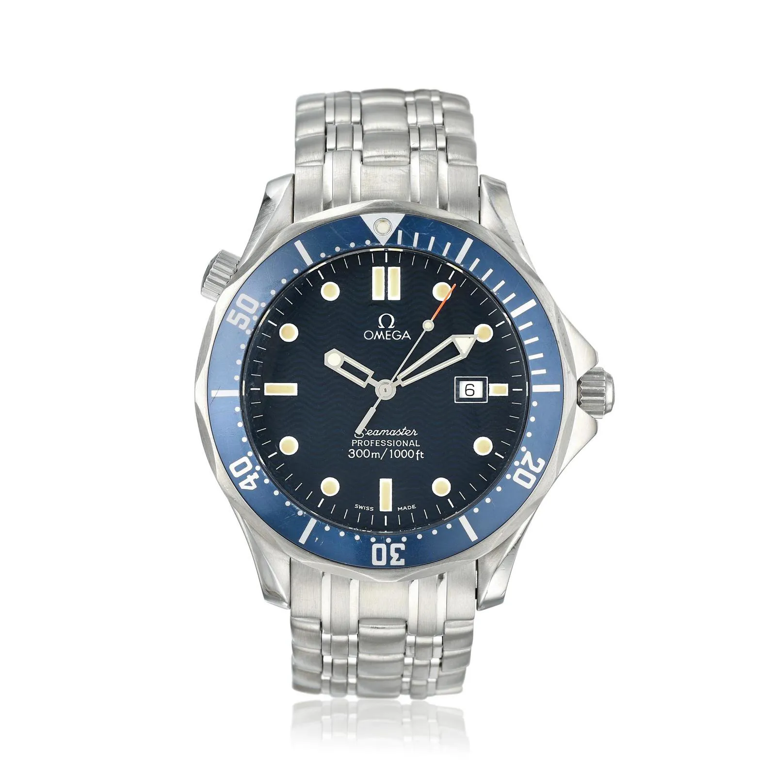 Omega Seamaster Diver 300M 2541.80 41mm Stainless steel Blue