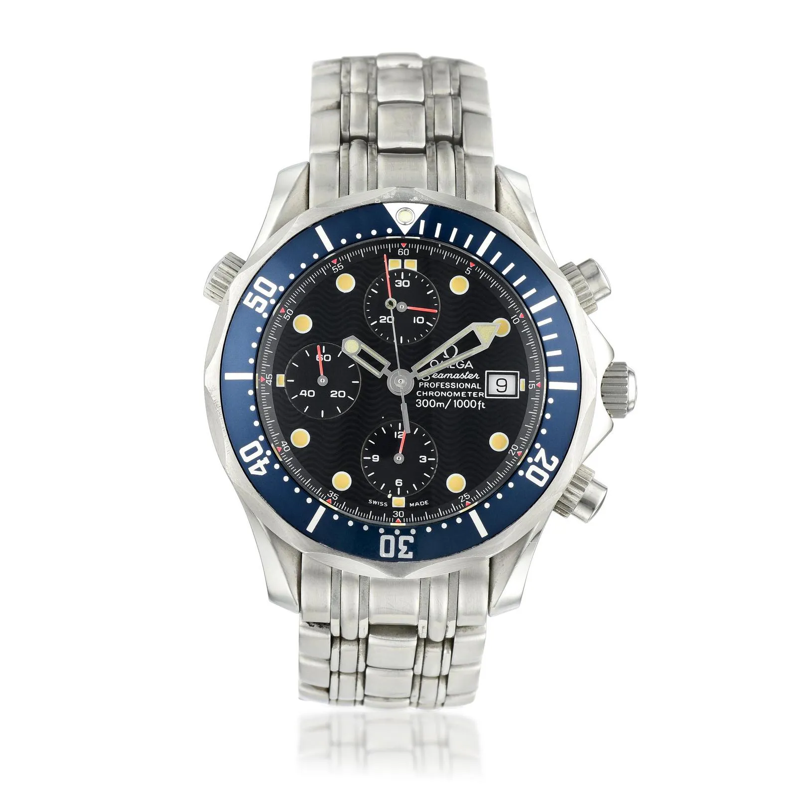 Omega Seamaster Diver 300M 2599.80 43mm Stainless steel Blue