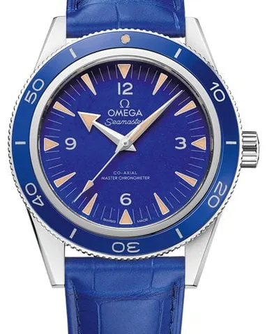 Omega Seamaster 300 234.93.41.21.99.002 41mm Platinum Blue