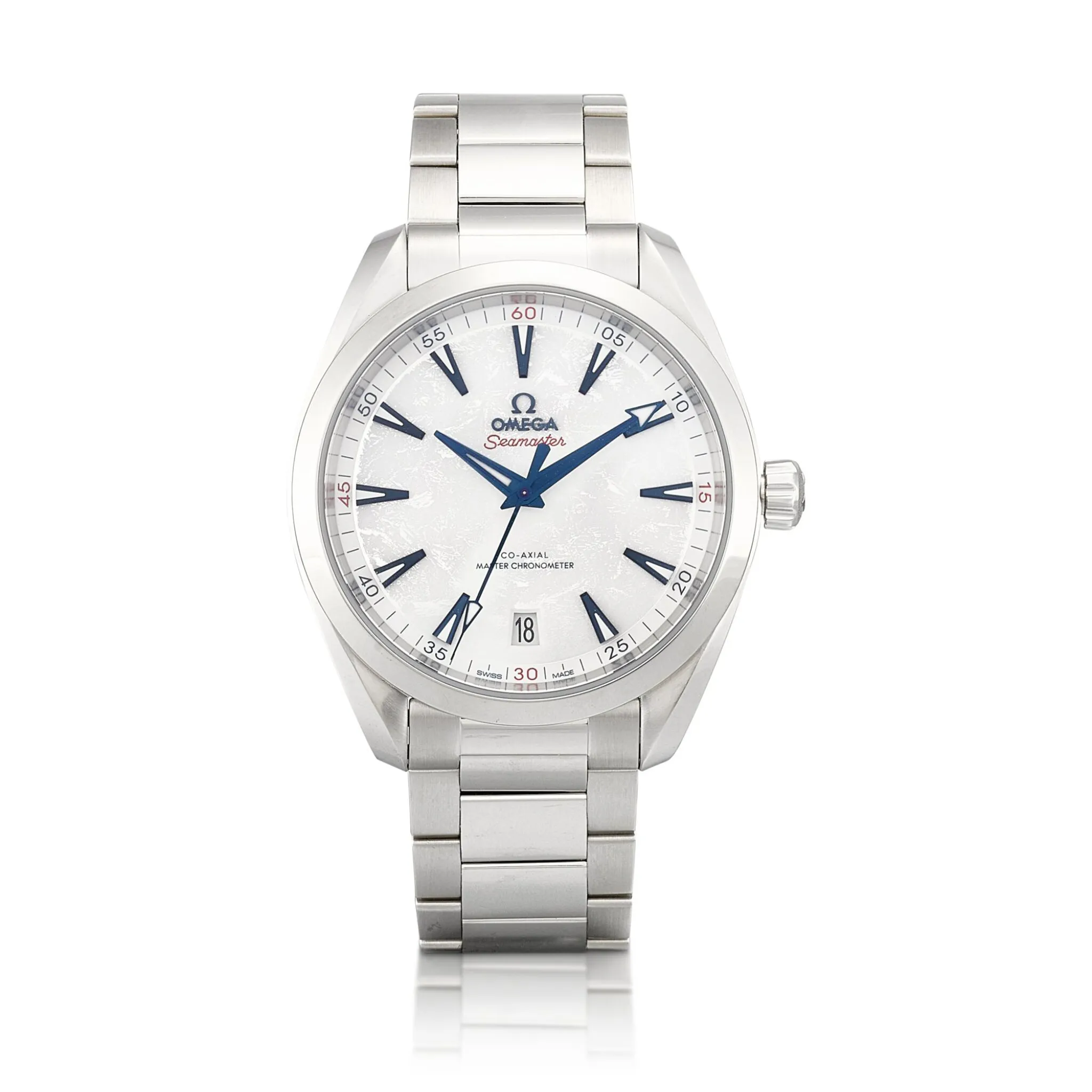 Omega Aqua Terra 522.10.41.21.04.001 41mm Stainless steel White