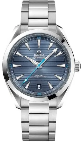 Omega Aqua Terra 220.10.41.21.03.002 41mm Steel Blue