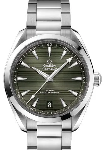 Omega Aqua Terra 220.10.41.21.10.001 41mm Steel Green