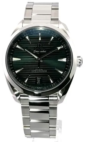 Omega Aqua Terra 220.10.41.21.10.001 41mm Steel Green