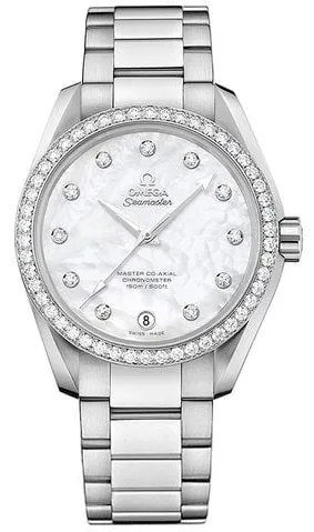 Omega Aqua Terra 231.15.39.21.55.001 38.5mm Steel Mother-of-pearl