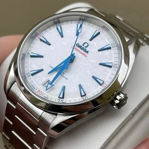 Omega Aqua Terra 522.10.41.21.04.001 41mm Stainless steel White