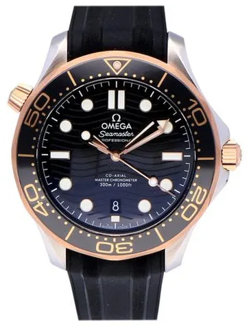 Omega Seamaster Diver 300M 210.22.42.20.01.002 42mm Gold/steel Black