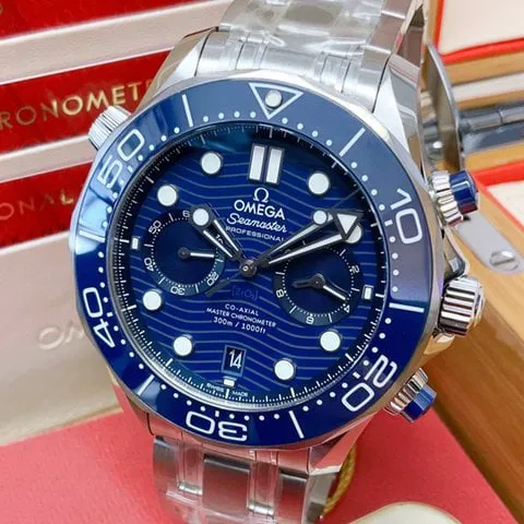 Omega Seamaster Diver 300M 210.30.44.51.03.001 44mm Stainless steel Blue