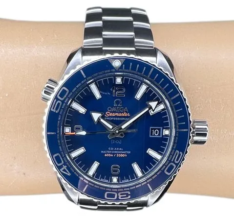 Omega Seamaster Planet Ocean 215.30.44.21.03.001 43.5mm Stainless steel Blue