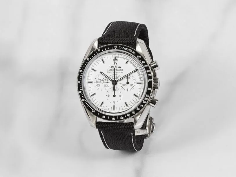 Omega Speedmaster Moon watch 311.32.42.30.04.003 42mm Stainless steel White
