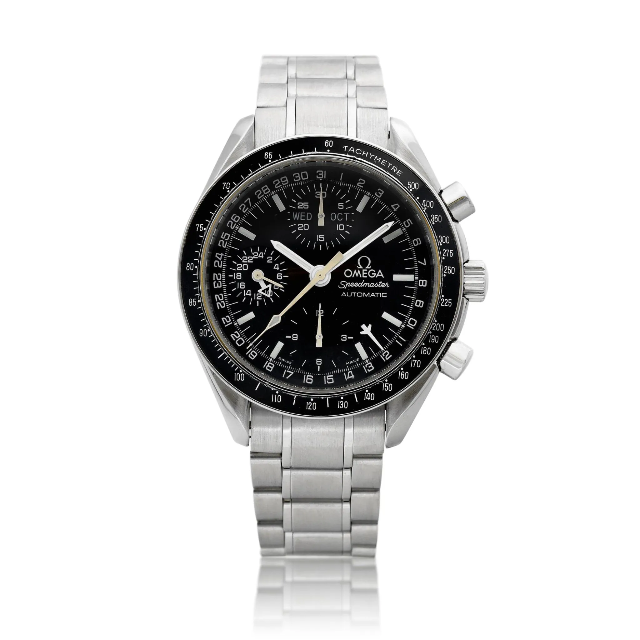 Omega Speedmaster Day Date 3520.50.00 39mm Stainless steel Black