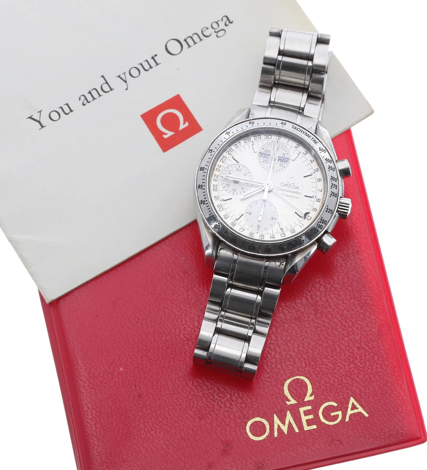 Omega Speedmaster Day Date 3523.30.00 38mm Stainless steel Silver