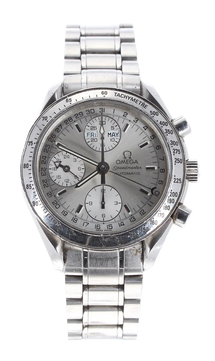 Omega Speedmaster Day Date 3523.30.00 38mm Stainless steel Silver 1